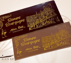 Carte Postale Beaune chocolat