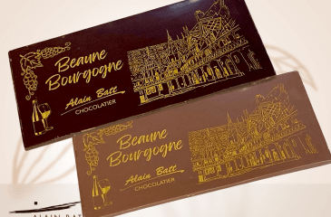 Carte Postale Beaune chocolat